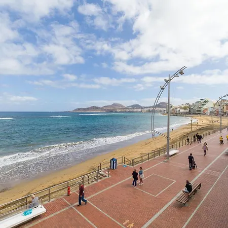 Agua De Las Canteras Beachfront Loft Appartement *